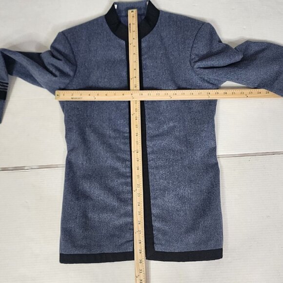 Vintage Hartmarx Blue Wool Band/Cosplay Jacket, Men's Small - Picture 9 of 11